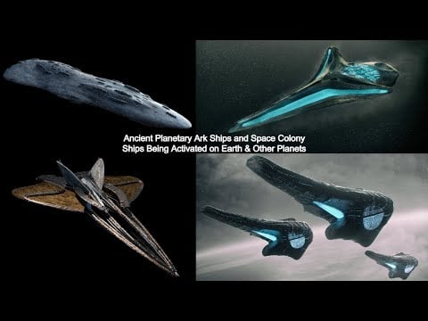 Ancient Planetary Ark Ships and Space Colony Ships Being Activated on Earth & Other Planets