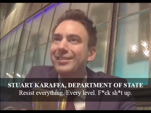 Deep State Unmasked: State Dept on Hidden Cam "Resist Everything" "I Have Nothing to Lose"