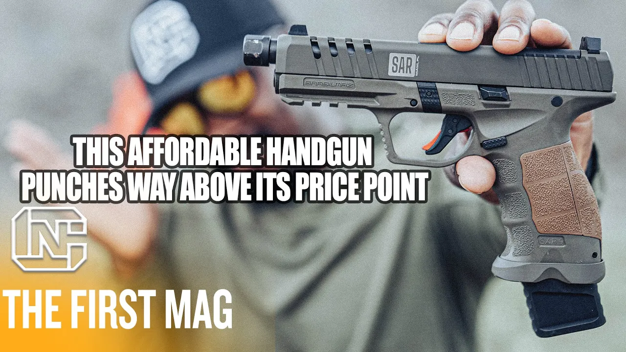 SAR9 SOCOM - This Affordable Handgun Punches Way Above Its Price Point