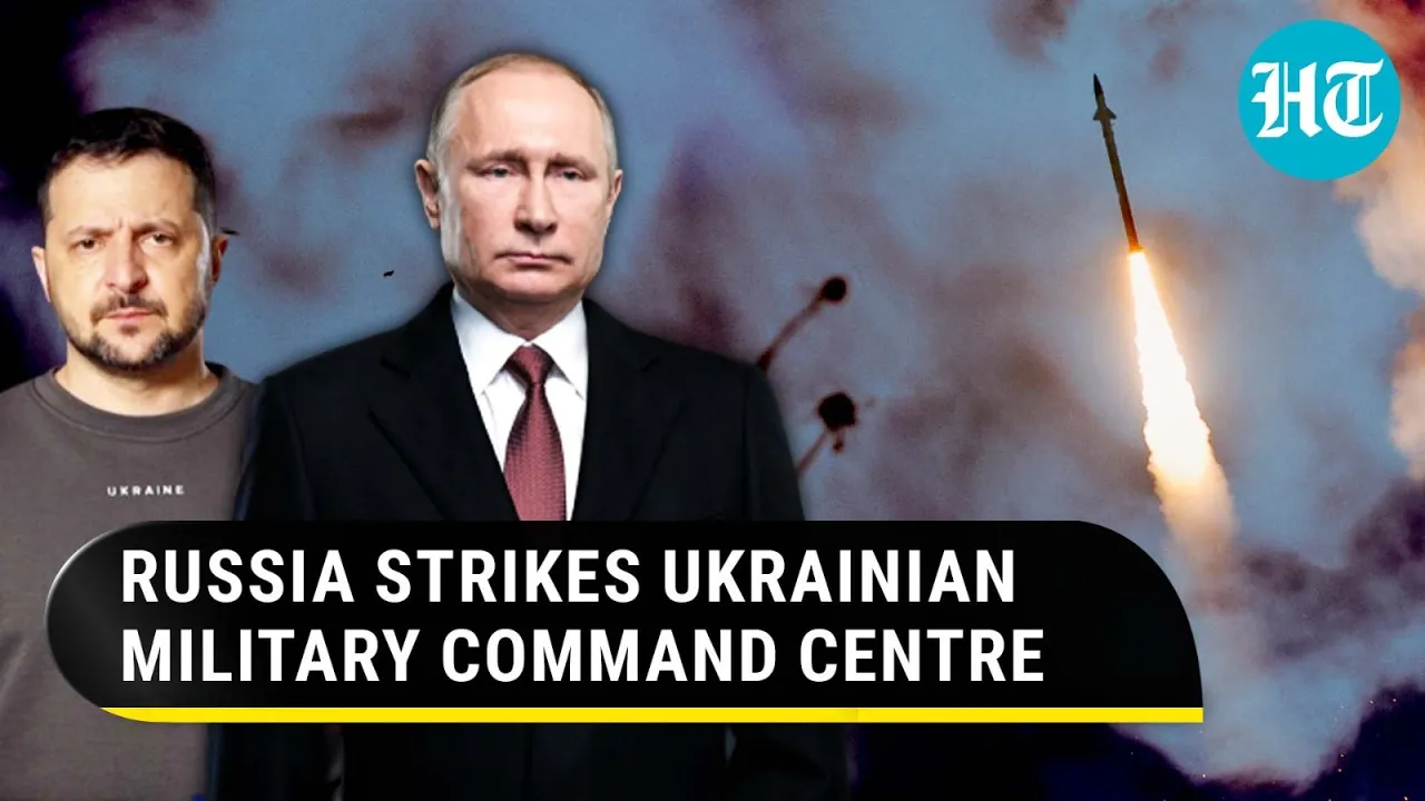 Russia Wipes Out Ukraine's 'Decision-Making Centre' In Ferocious Missile Strike | Watch