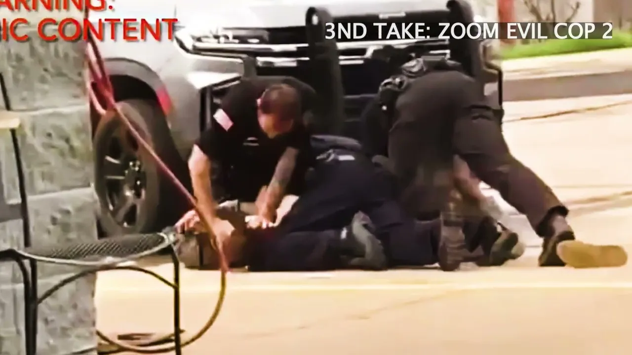 Mulberry Arkansas Police Dept Brutality- Full Speed, Slow-Mo 3 Different Angles. #AttemptedMurder
