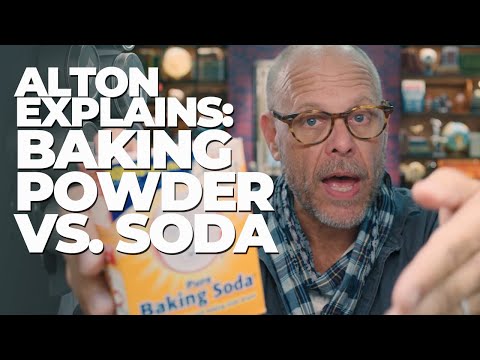 Baking Soda vs. Baking Powder with Alton Brown 🍰 GOOD EATS: THE RETURN EXCLUSIVE