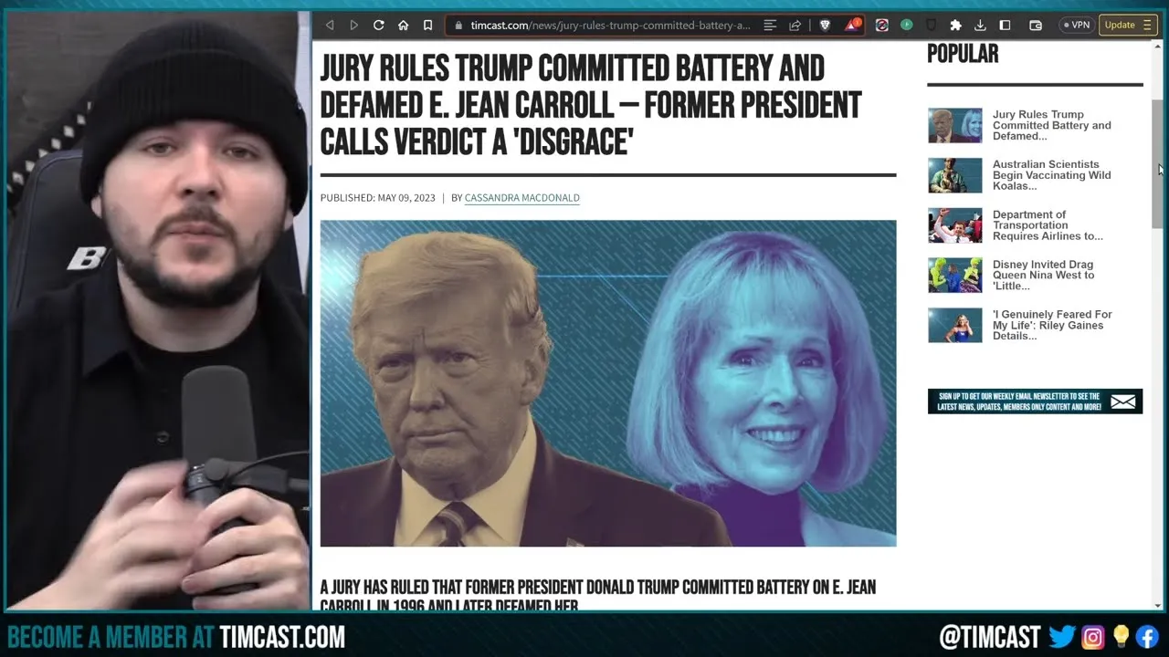 Trump LOSES Rape Trial, Must Pay $5M, Donald Trump WILL BE CONVICTED, Democrats Have Gone INSANE
