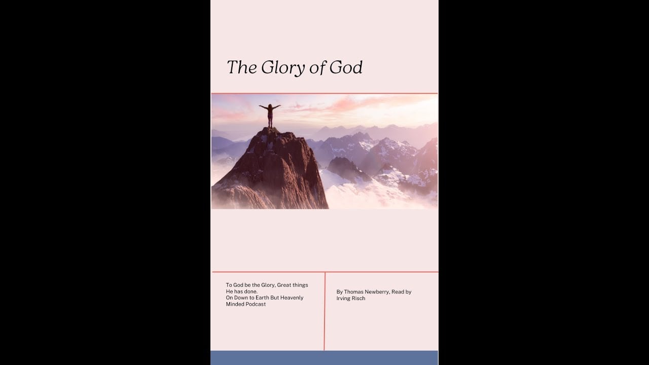 The Glory of God, by Thomas Newberry