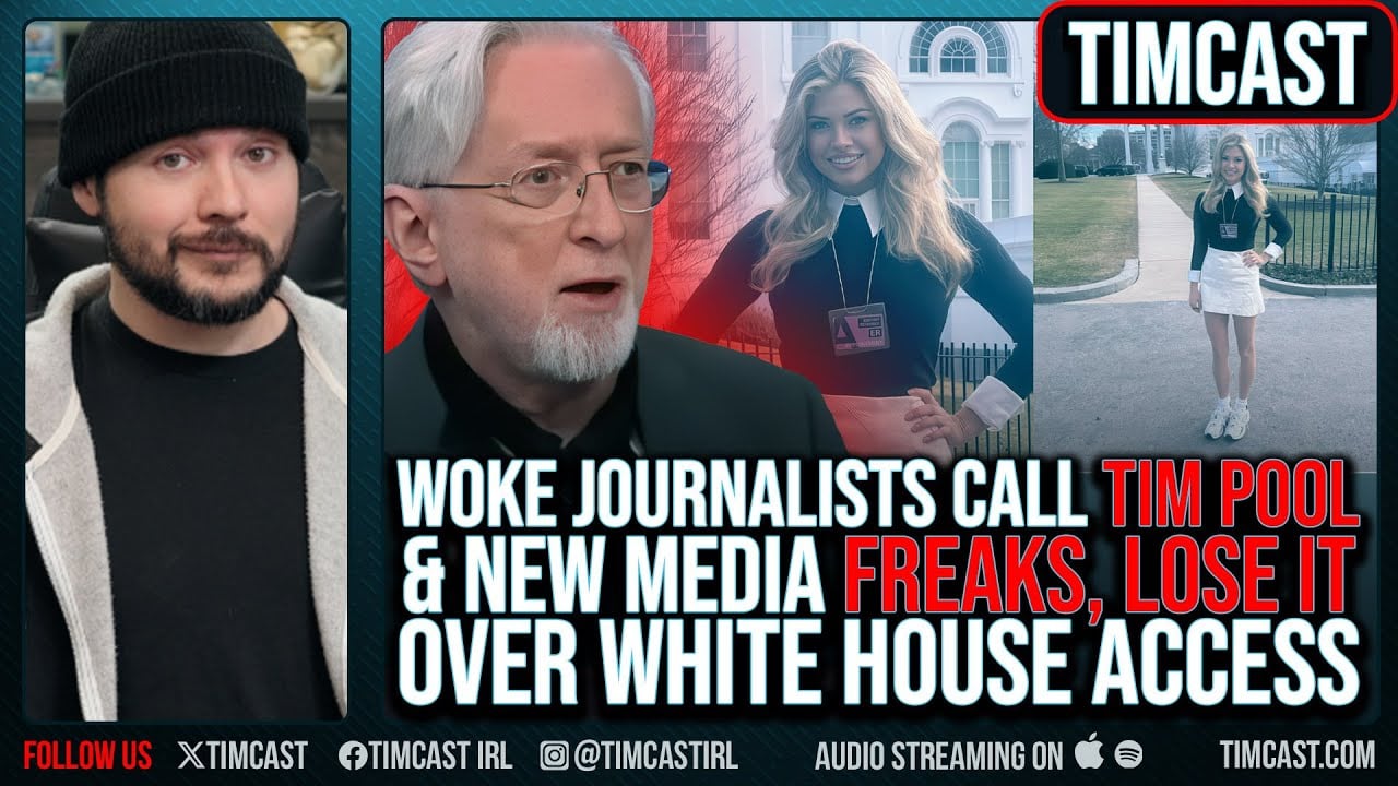 CNN Panel SLAMS Tim Pool & New Media As FREAKS, LOSE IT Over White House Press Access