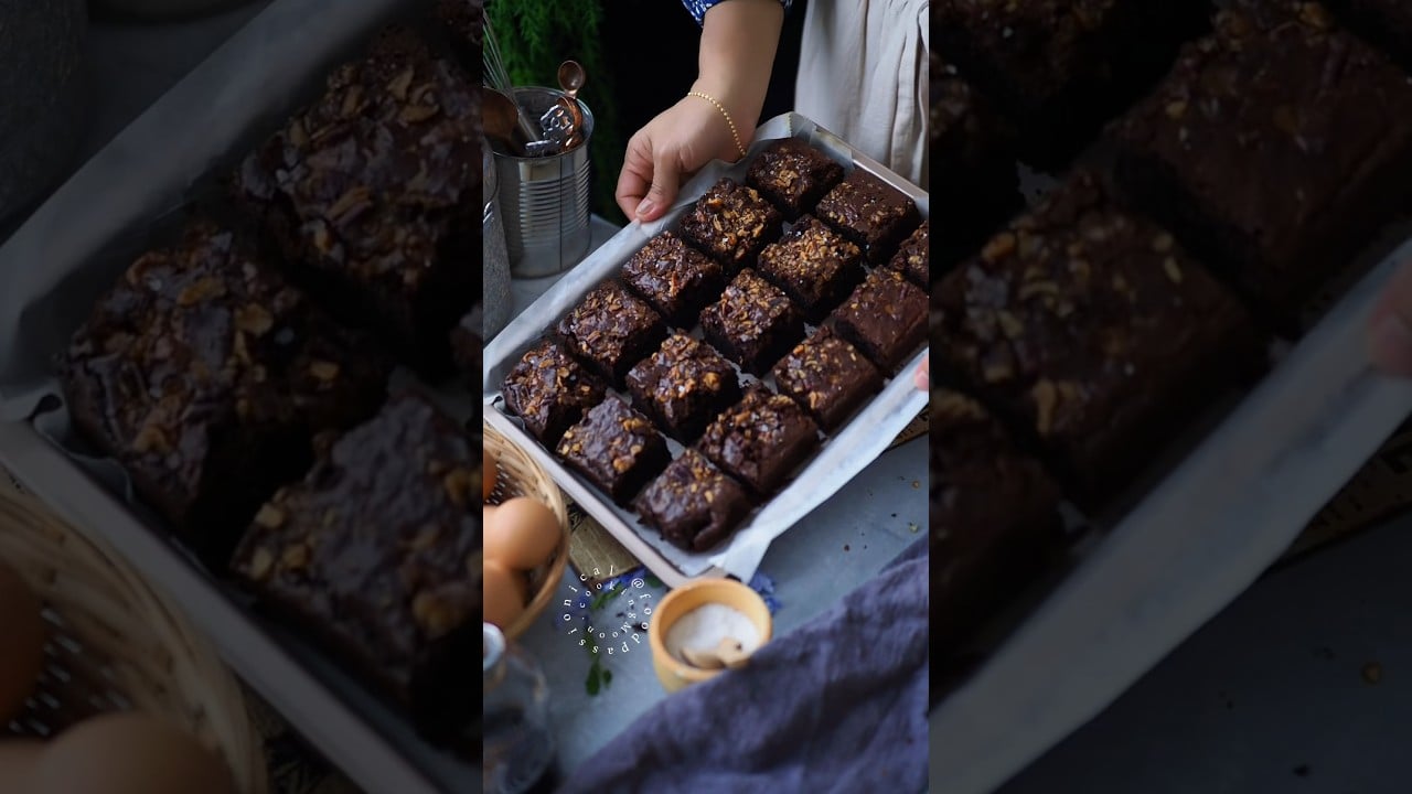 Best Chocolate Brownies #recipe #food #shortvideo