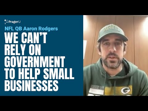 NFL QB Aaron Rodgers: We can't rely on government to help small businesses