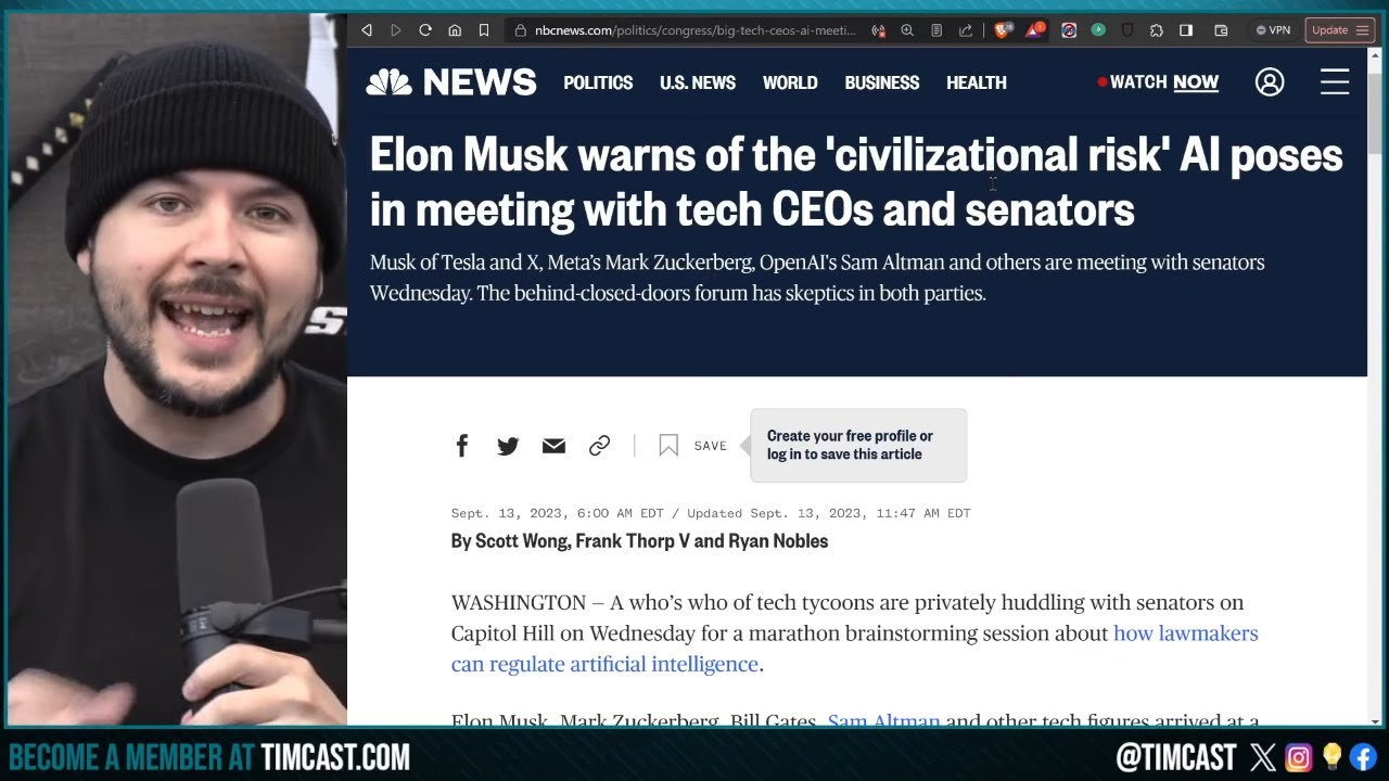 Elon Musk Warns The AI Apocalypses Is COMING, AI May END Civilization, Shocking New AI is Emerging
