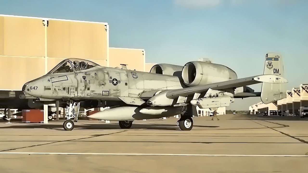 A-10C Warthogs Takeoff During Exercise Cactus Flag (2018)