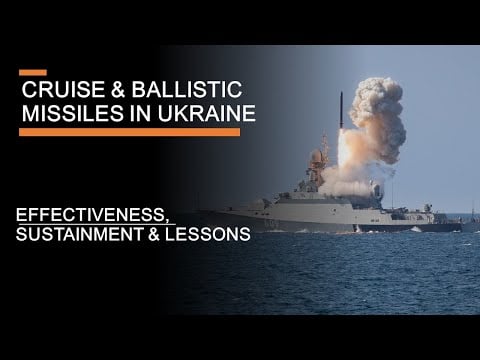 Cruise & ballistic missiles in Ukraine - effectiveness, lessons (and are the Russians running out?)