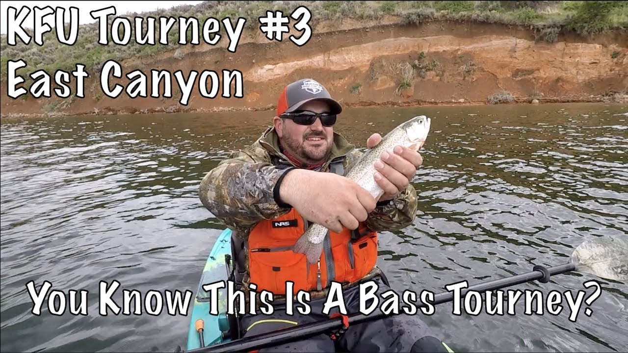 This is a BASS TOURNEY! | Kayak Fishing Utah #3 | East Canyon