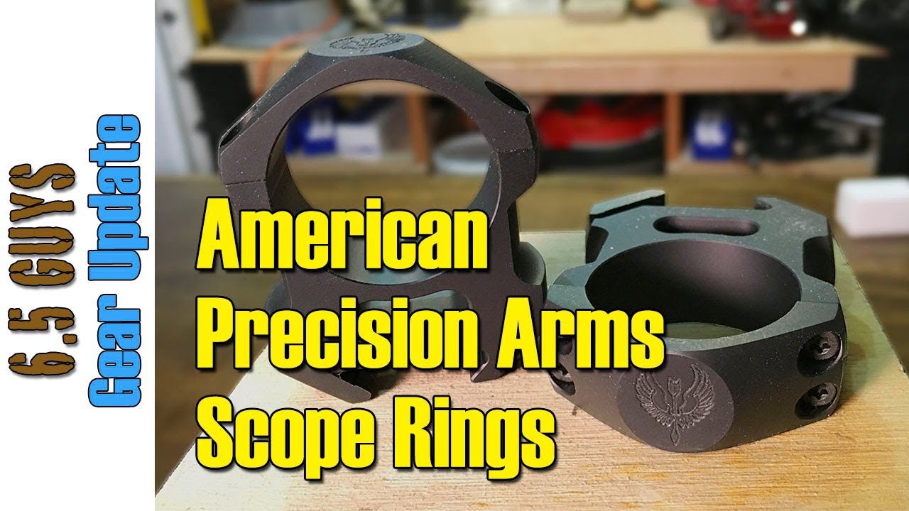Gear Update -  053 American Precision Arms Scope Rings