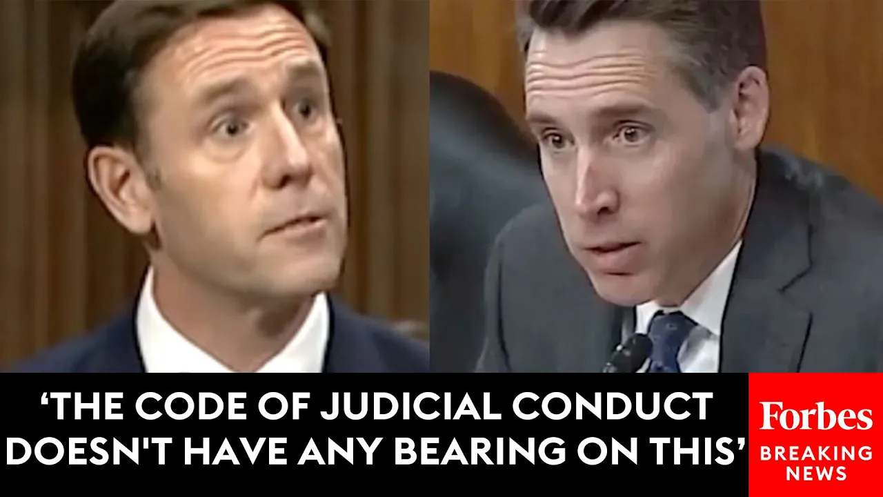 Hawley Asks Judicial Nominee Point Blank If He Participated In Meetings On Hunter Biden's Laptop