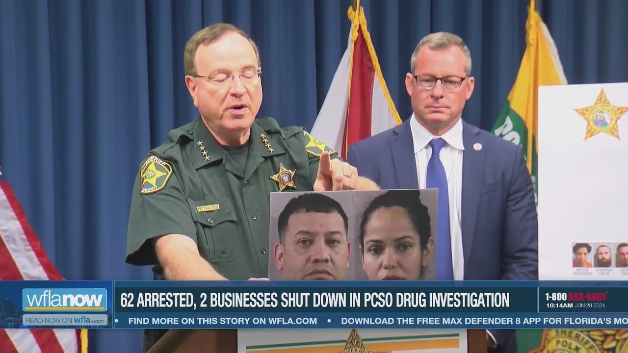 Over 60 arrested, businesses shut down in Polk County fentanyl trafficking operation, deputies say