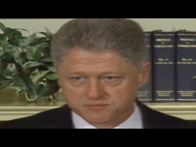 "I did not have sexual relations with that woman" This Day In History: Bill Clinton