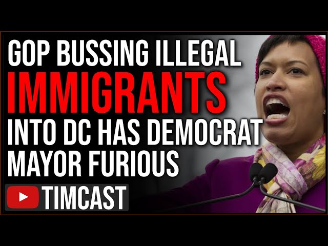 Democrat Mayor LOSES IT As Illegal Immigrants From Flood DC, GOP Plan Works As Biden IGNORES Problem