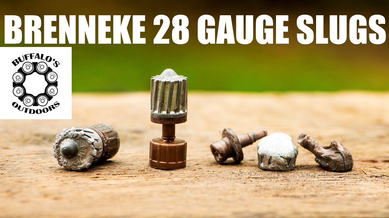 BRENNEKE 28 GAUGE SLUGS - Making the 28 more versatile