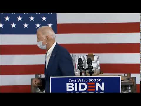 Biden Bolts Before Reporters Can Ask Questions In Wisconsin