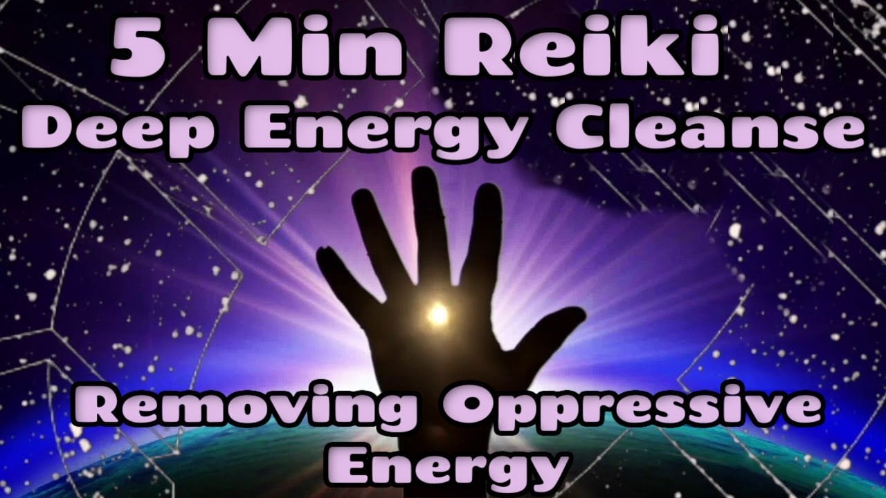 Reiki l Deep Energy Cleanse & Removal Of Toxicity l 5 Min Session l Healing Hands Series