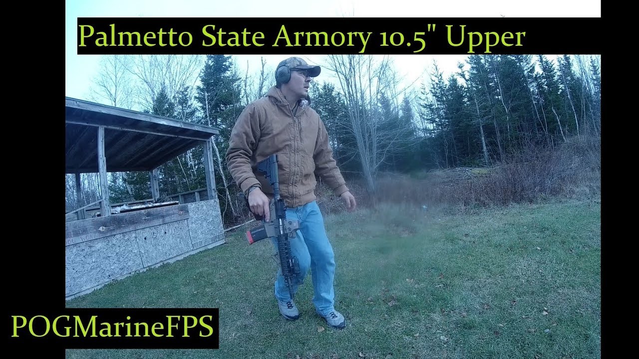 PSA 10.5" 5.56 / 223 NATO 1:7 Twist AR-15 Pistol not SBR Palmetto State Armory