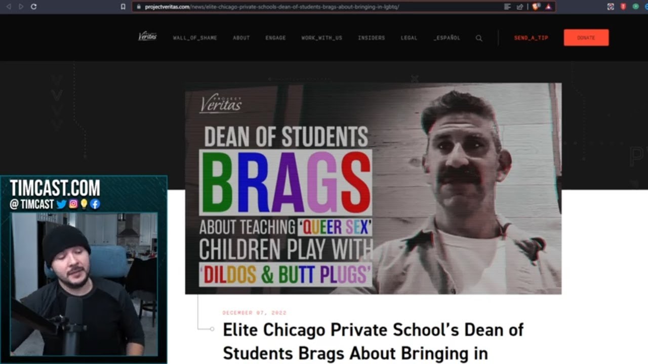 Veritas EXPOSES School Giving ADULT TOYS TO CHILDREN At Chicago School In MOST SHOCKING Expose Yet