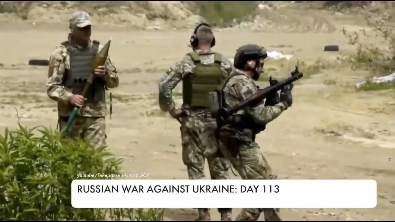 Ukrainian defenders advance near Izium, liberating villages. The 113th day of war