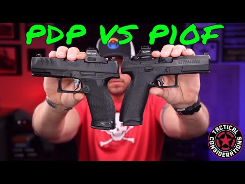 Walther PDP VS CZ P10F No Easy Choices Here Full Size Range Monsters