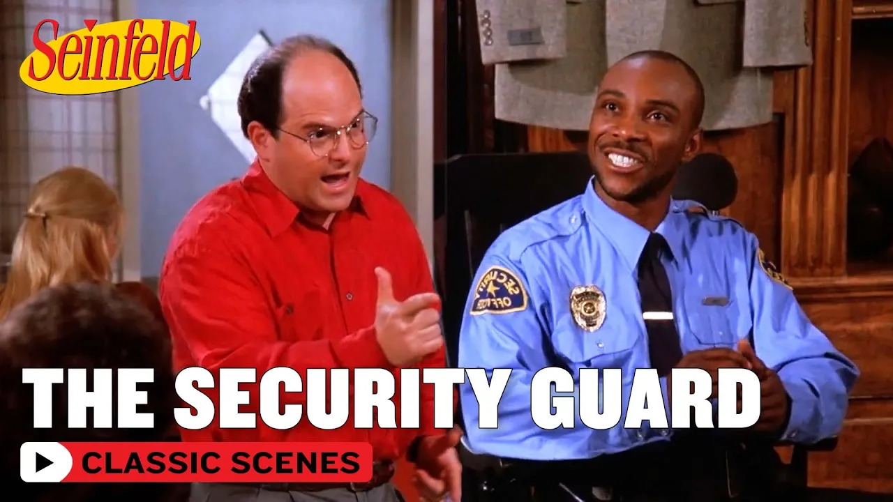 George Feels The Plight Of The Security Guard | The Maestro | Seinfeld