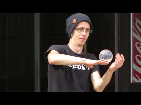 Sebastien Leroux Busker 2of3 on Halifax Waterfront