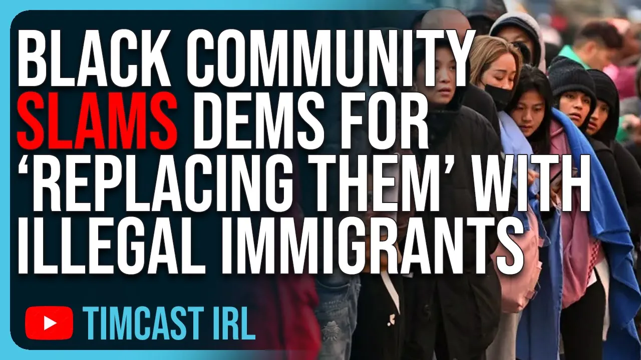 Black Community SLAMS Democrats For “Replacing Them” With Illegal Immigrants In SHOCKING Protests