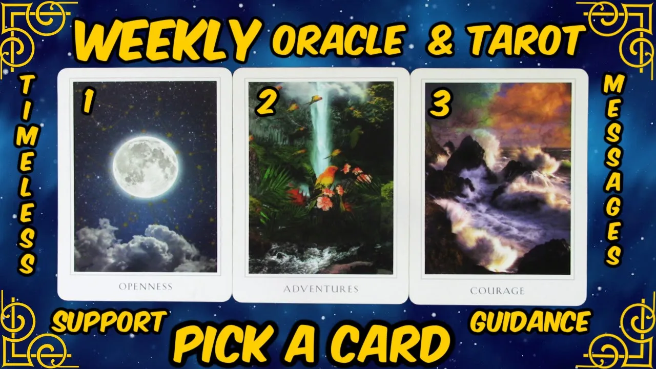 Weekly Tarot & Oracle Reading✨Pick A Card👌Major Breakthrough & Next Level Upgrades😁Guidance/Support