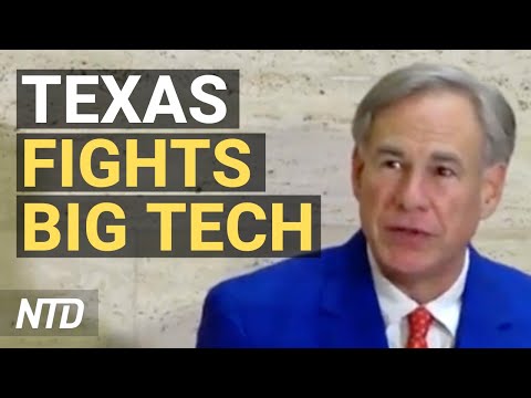 Texas Bill Fights Big Tech Censorship; OAN Warns House Dems; Trump Supporters Unfurl Trump 2024 Flag