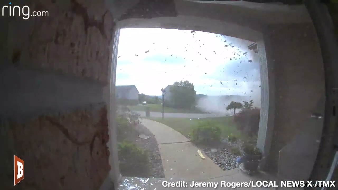 Doorbell Camera Captures EXPLOSION of Nearby House, Killing 5 People
