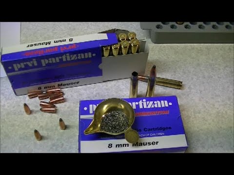 Prvi Partizan 8mm Mauser Ammo Review (139 Grain Soft Point)