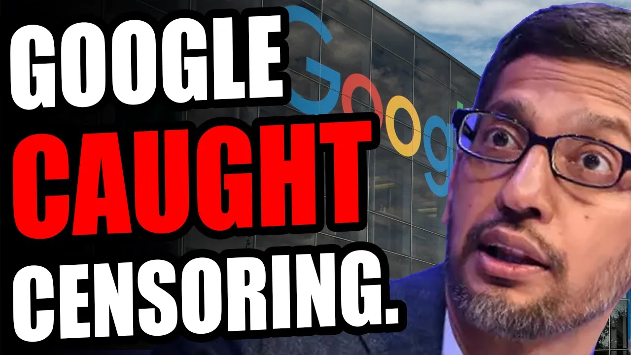 Google CAUGHT Censoring Republican Candidates 820% MORE OFTEN Than Democrats!