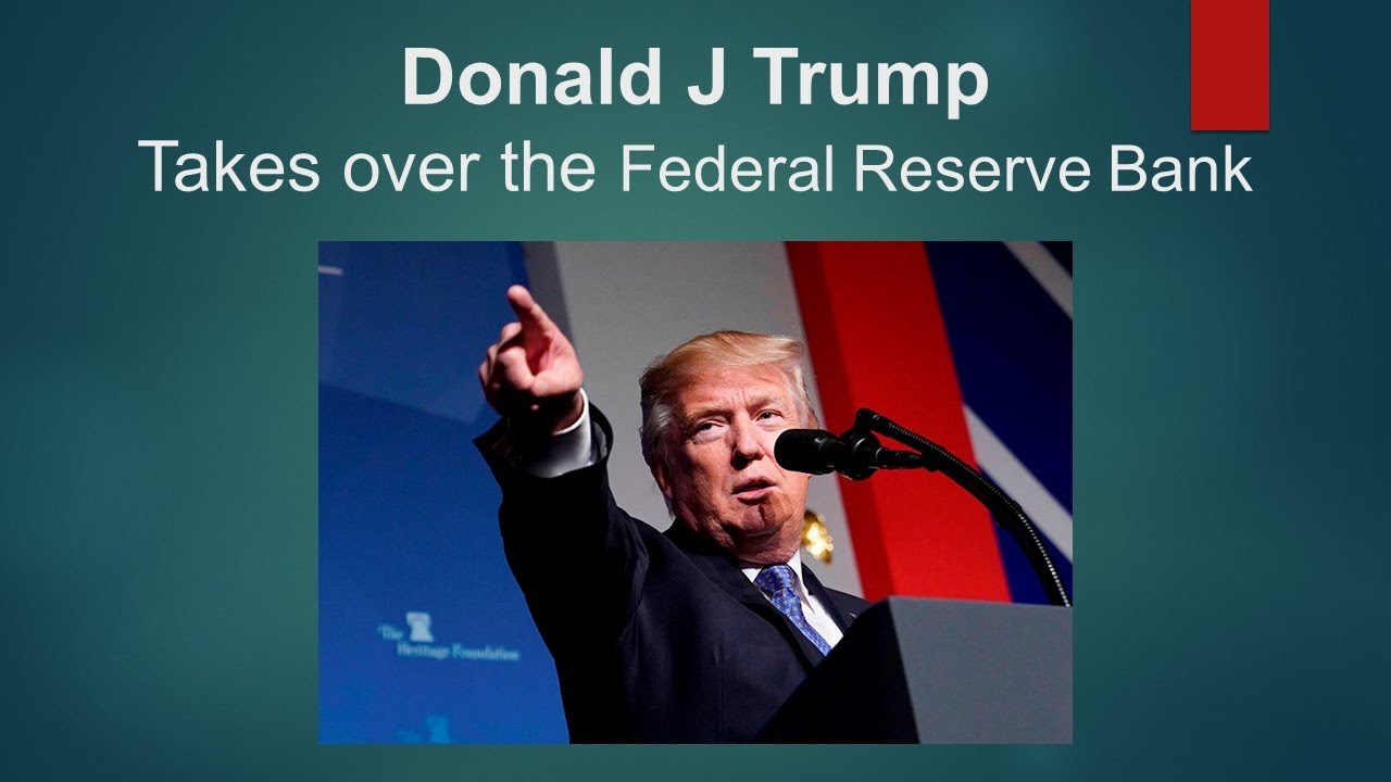 Trump Takes Control of the FED - Leads the way for other countries to follow - Michael Tellinger