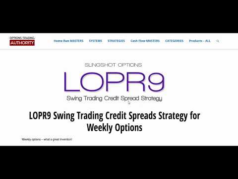 LOPR9 Credit Spreads Swing Trading Strategy and System Introduction and Review
