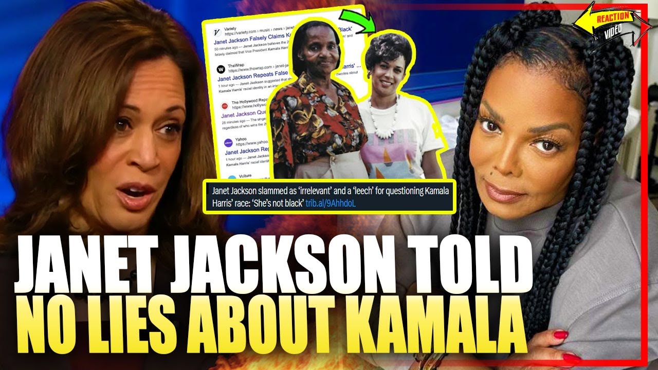 WE HAVE PROOF! - Janet Jackson was Right About Kamala Not Being Black (Candace Owens Investigates)