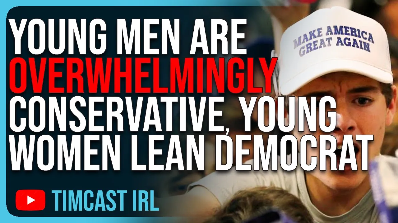 Young Men Are OVERWHELMINGLY Conservative, Young Women Lean Democrat