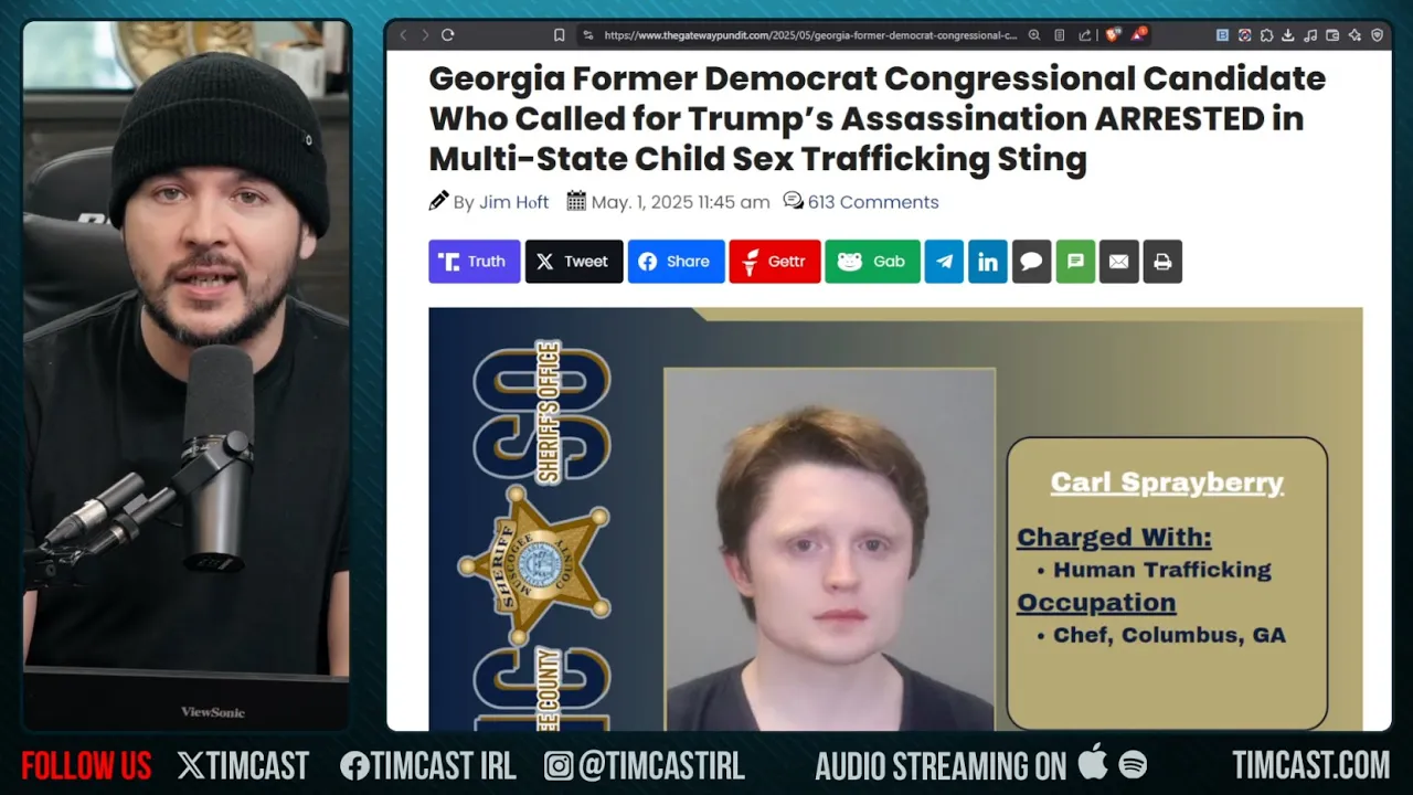 🚨WOAH: Democrat ARRESTED On CHILD TRAFFICKING Charges In MAJOR STING