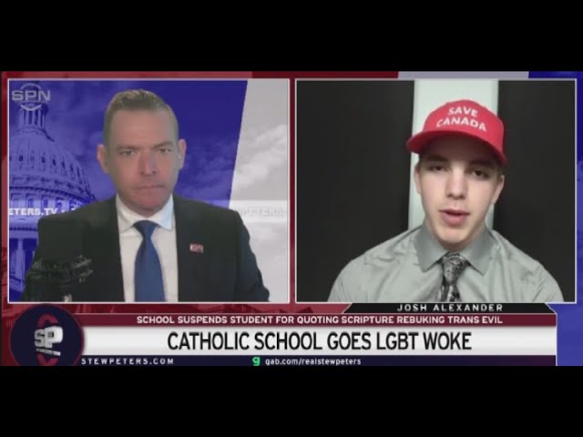 NWO: Christian student arrested in pro-transgender Catholic school for preaching from the Bible!