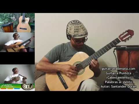 Palabras al viento - Practicando los punteos - Jorge Oñate