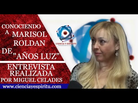 Entrevista a Marisol Roldan de "Años Luz", por Miguel Celades.