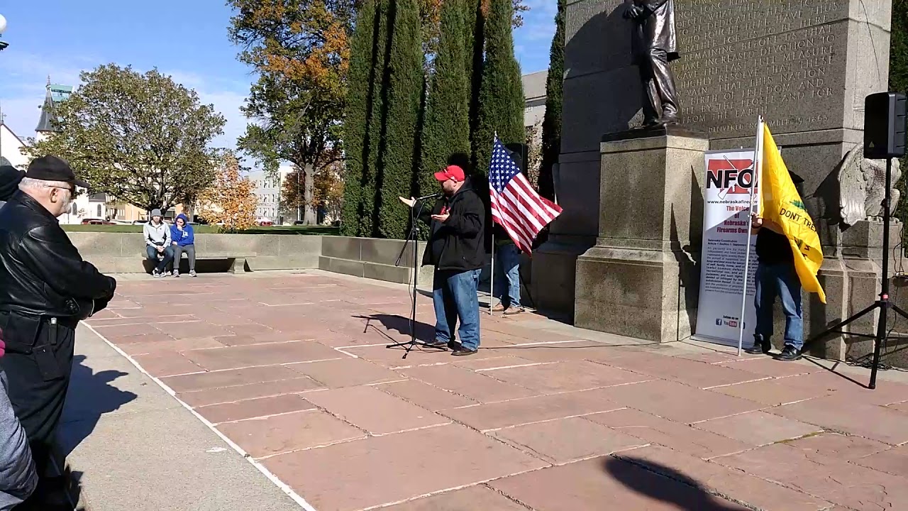 Triple D's speech at the Lincoln, Nebraska 2A Capitol Rally!!