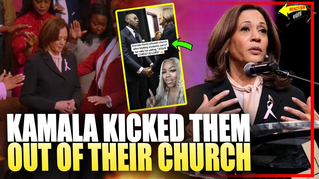 JUST SAD! - Kamala Harris Had Members KICKED OUT Of Their Own Church by The Police