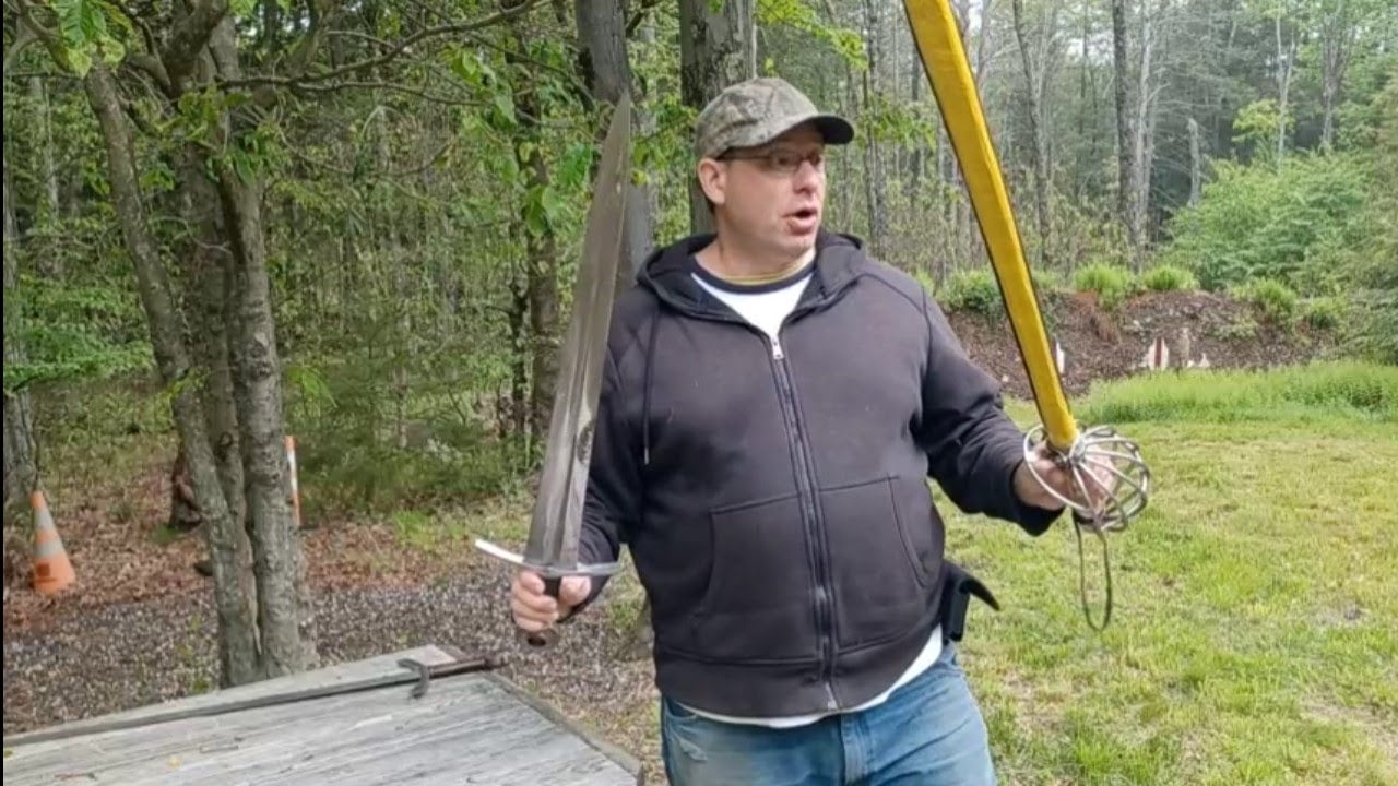 Building a Rattan Sword for medieval combat sport