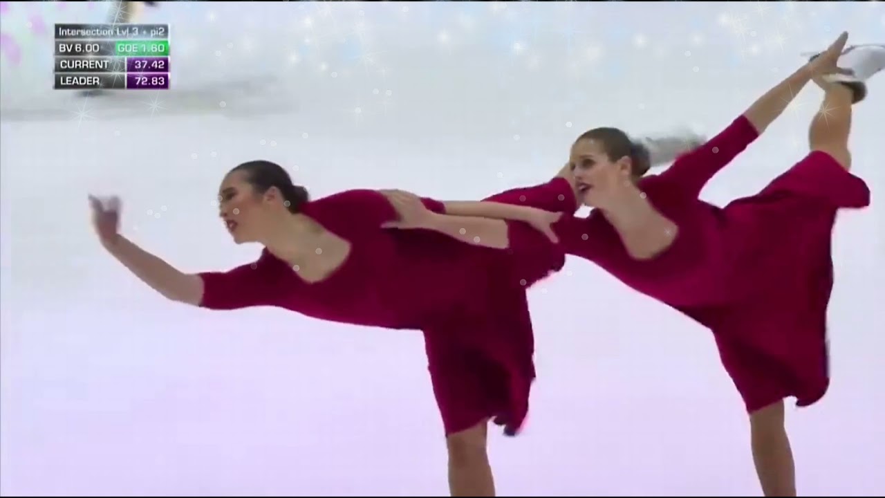 🌲Synch Skating music-swap to THE CHRISTMAS WALTZ by Avalon Jazz Band.  MERRY CHRISTMAS!🌲