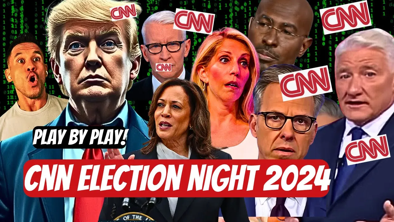 CNN REACTS to 2024 Election Results: Full Play-by-Play of EVERY Moment of Trump's Win