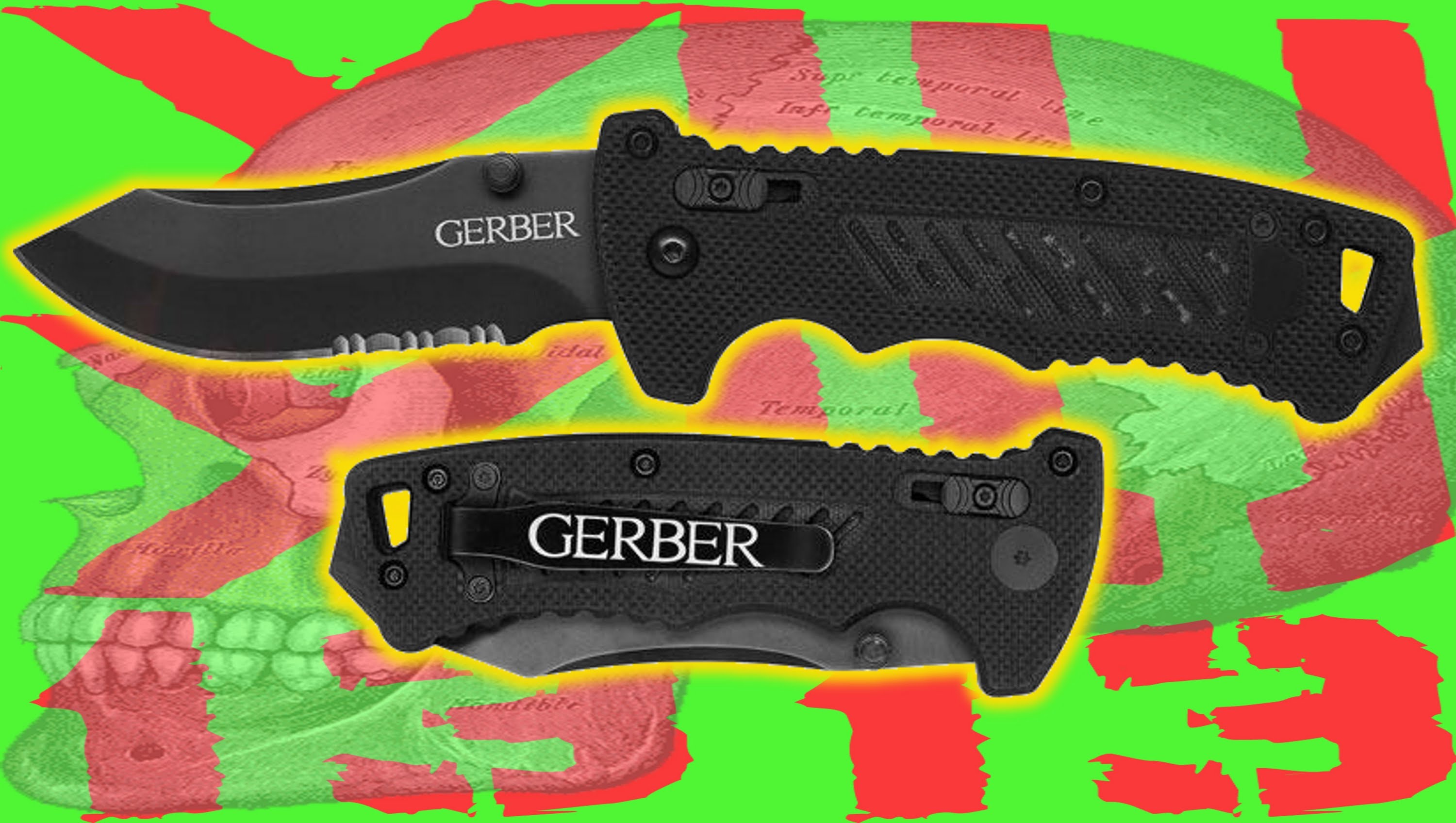 Gerber DMF Automatic Knife - USA Made Tactical Switchblade