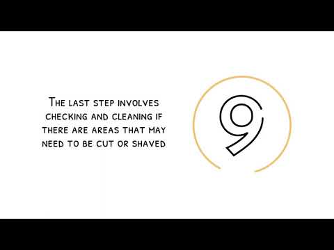 STEP BY STEP TUTORIAL OF A HOT TOWEL SHAVE | Fade Artist Barber Salon